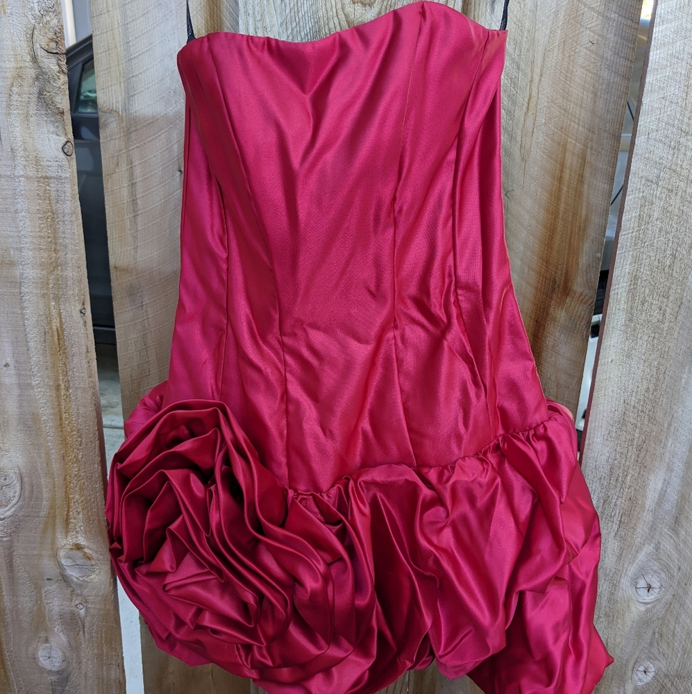 NWT Jessica McClintock Rosette Formal Dress